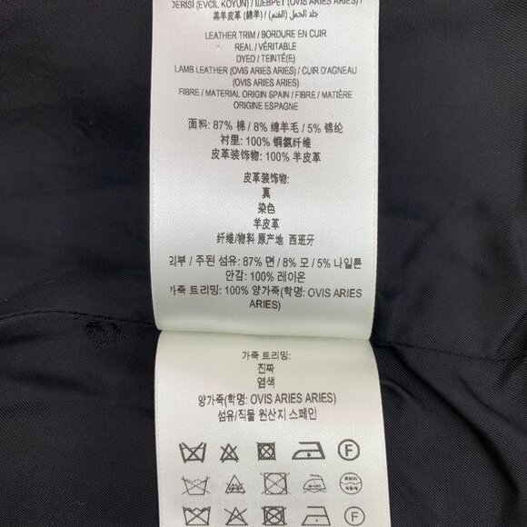 Burberry Plaid Tweed Jacket With Fringe Hem & Gold Buttons Womens Size S - Picture 6 of 8